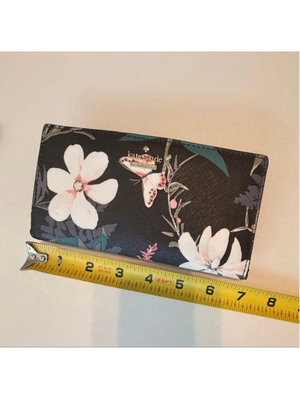 Kate Spade Floral Butterfly Wallet